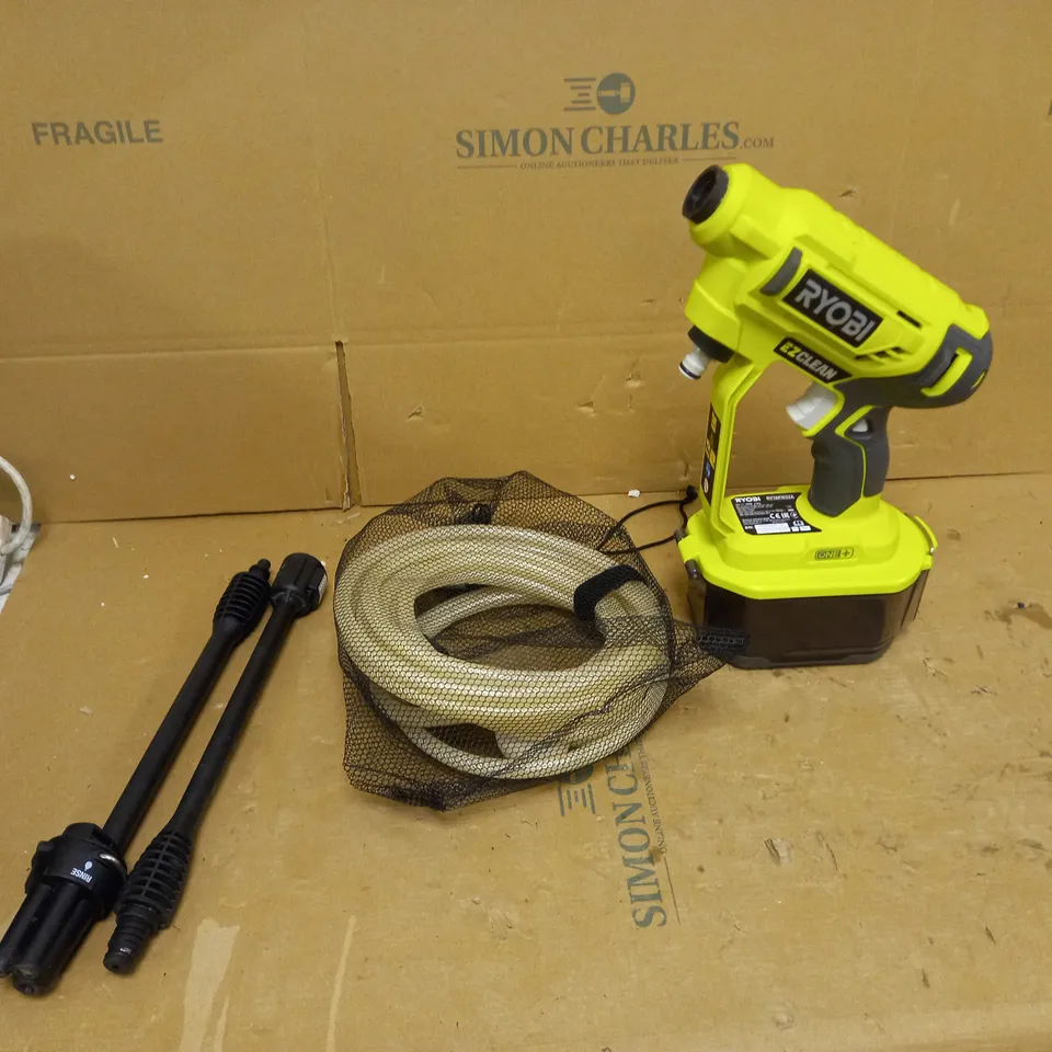 RYOBI 18V ONE+ CORDLESS 18V POWER WASHER 