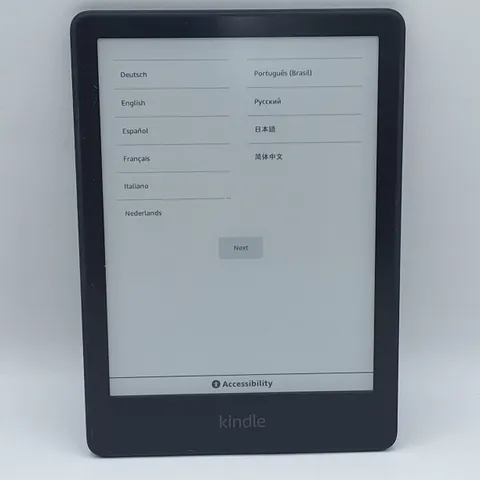 UNBOXED AMAZON KINDLE E-READER IN BLACK - M2L4EK