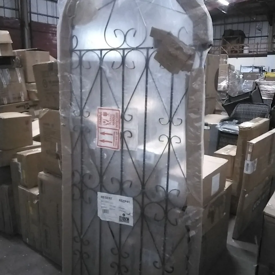 TALL SINGLE GATE - BLACK