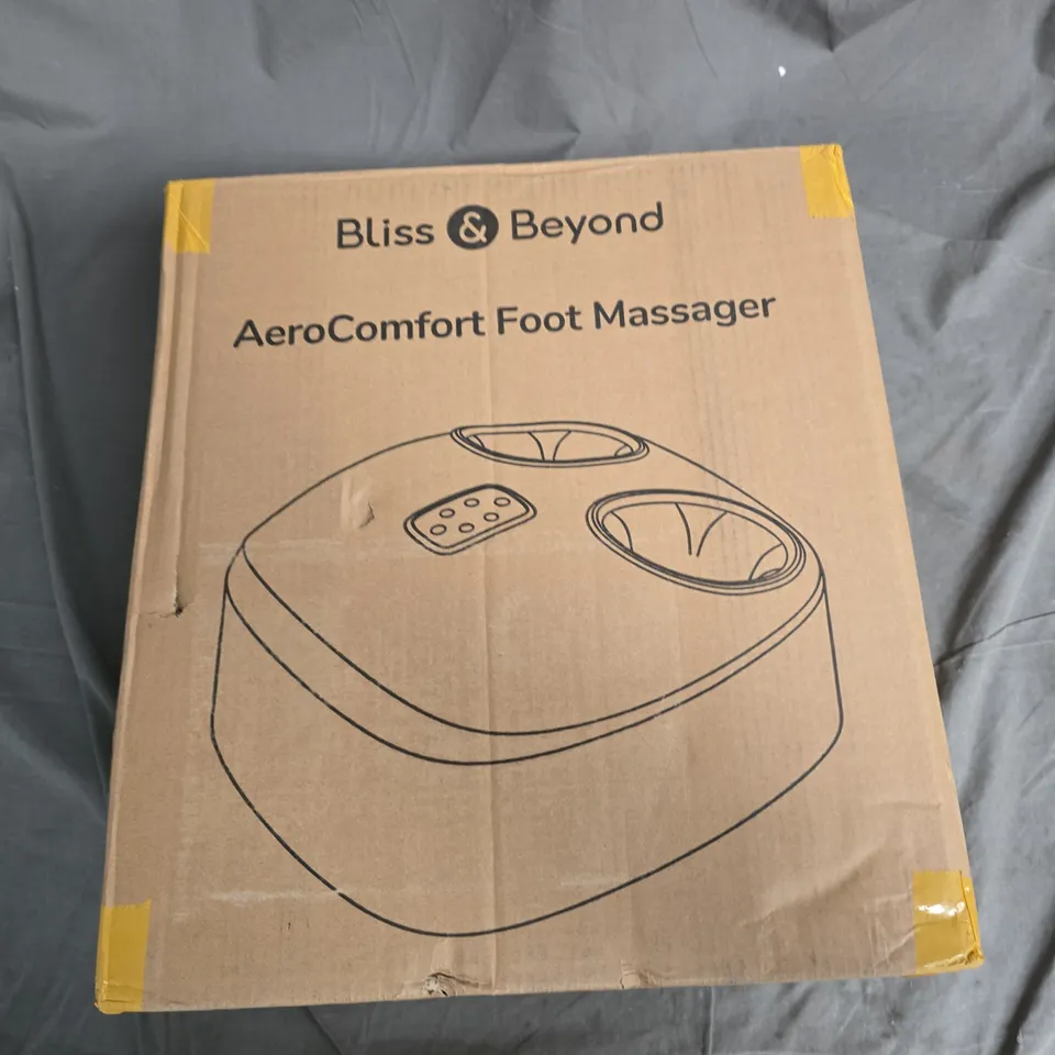 BLISS & BEYOND AEROCOMFORT FOOT MASSAGER