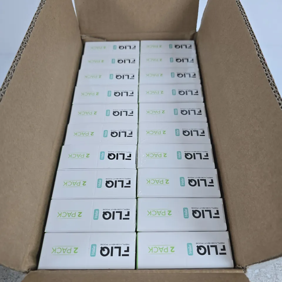 APPROXIMATELY 200 BOXED HALE FLIQ CITRUS FUSION REPLACEMENT POD PACKS (2 REPLACEMENT PODS PER PACK)