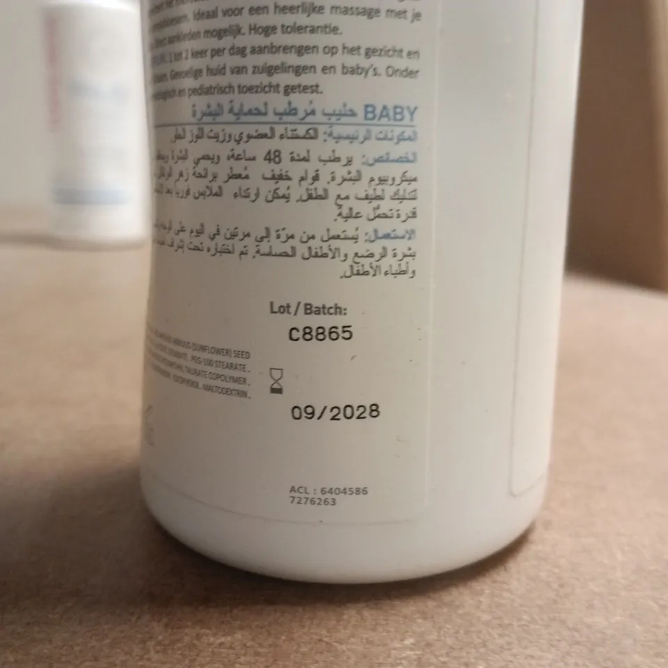 TOPICREM BABY LAIT HYDRATANT PROTECTEUR – 2 X 500ML MOISTURISING MILK (FACE & BODY) MADE IN FRANCE