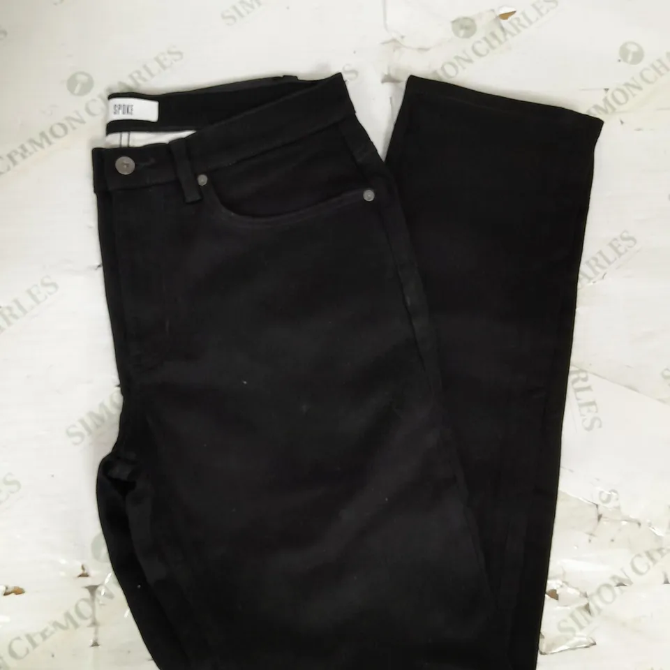 SPOKE 12OZ ORIGINAL REGULAR JEAN IN BLACK SIZE 32W