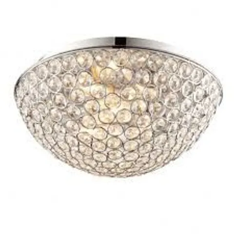 BOXED ENDON LIGHTING CHRYLA 3LT FLUSH