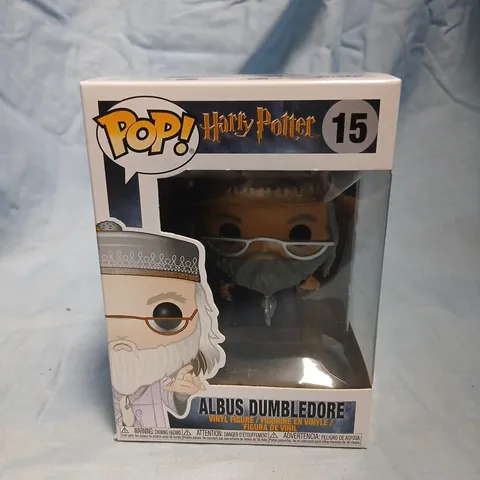 FUNKO POP! HARRY POTTER – ALBUS DUMBLEDORE VINYL FIGURE (NO. 15) BOXED
