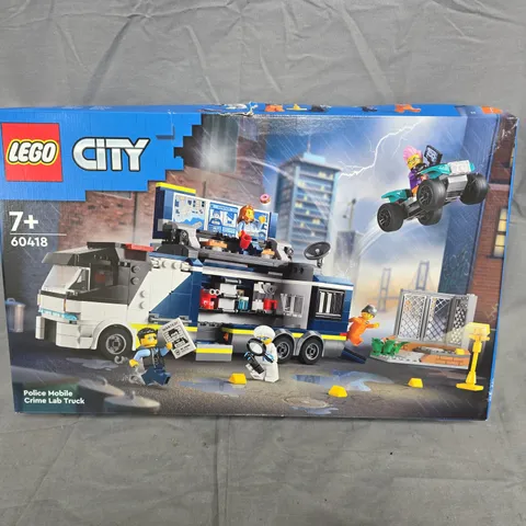 LEGO POLICE MOBILE CRIME LAB TRUCK - 60418