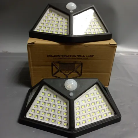 BOXED SOLARINTERACTION WALL LAMP