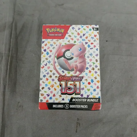 SEALED POKEMON TRADING CARD GAME SCARLET & VIOLET 151 BOOSTER BUNDLE – 6 PACKS INCLUDED