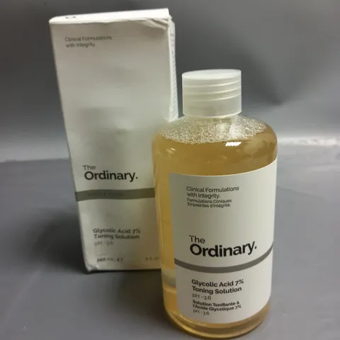 BOXED THE ORDINARY GLYCOLIC ACID 7% TONING SOLUTION 240ML