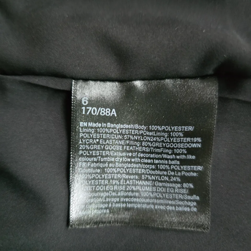 LULULEMON WUNDER PUFF JACKET – BLACK – UK 6 (US 6)