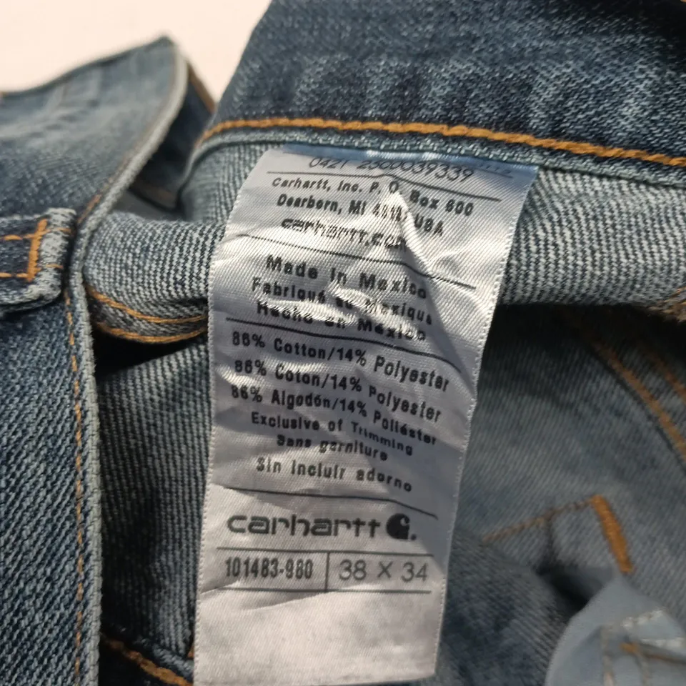 CARHARTT DENIM JEANS – MEN’S, UK 38 X 34