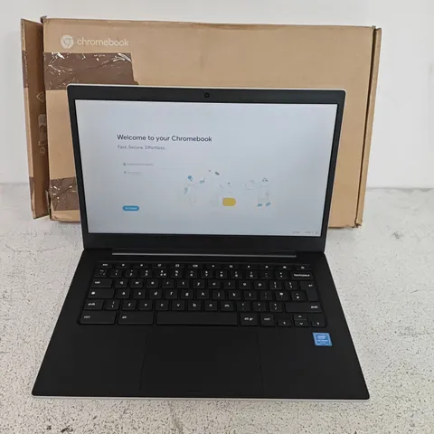 BOXED SAMSUNG CHROMEBOOK GO INTEL CELERON LAPTOP IN SILVER - XE340XDA