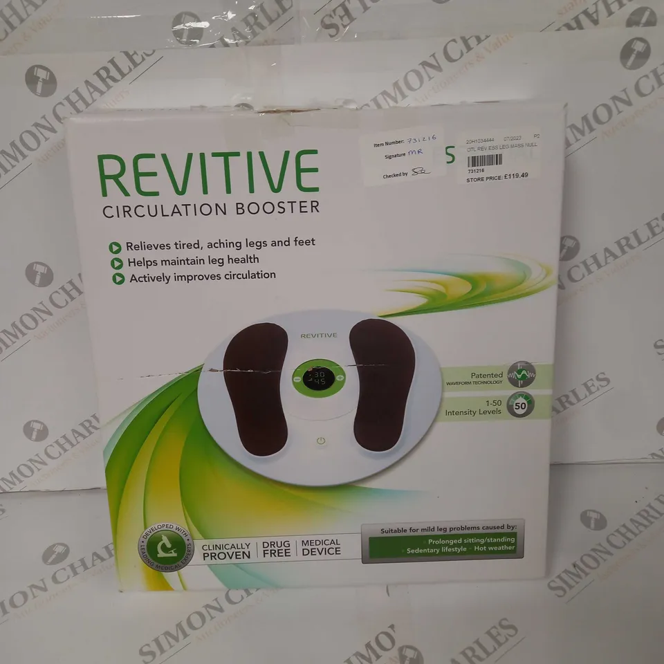 BOXED REVITIVE CIRCULATION BOOSTER 