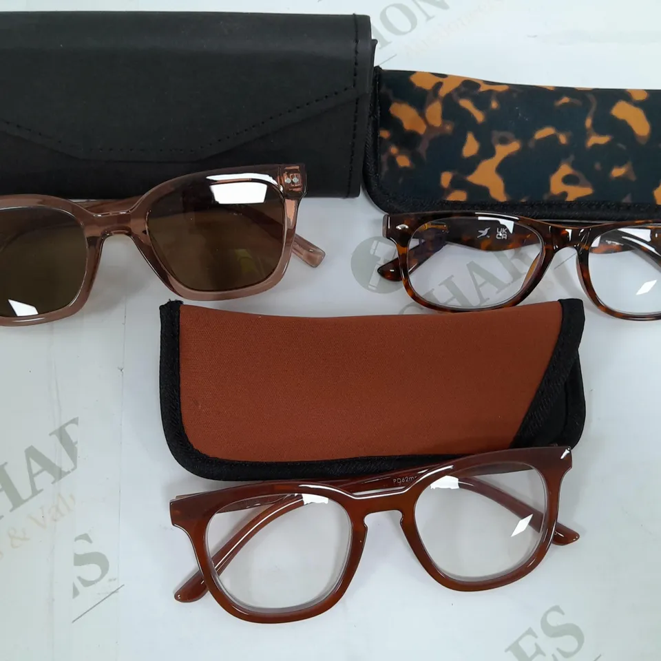 HUMMINGBIRD SUNGLASSE AND READING GLASSES 