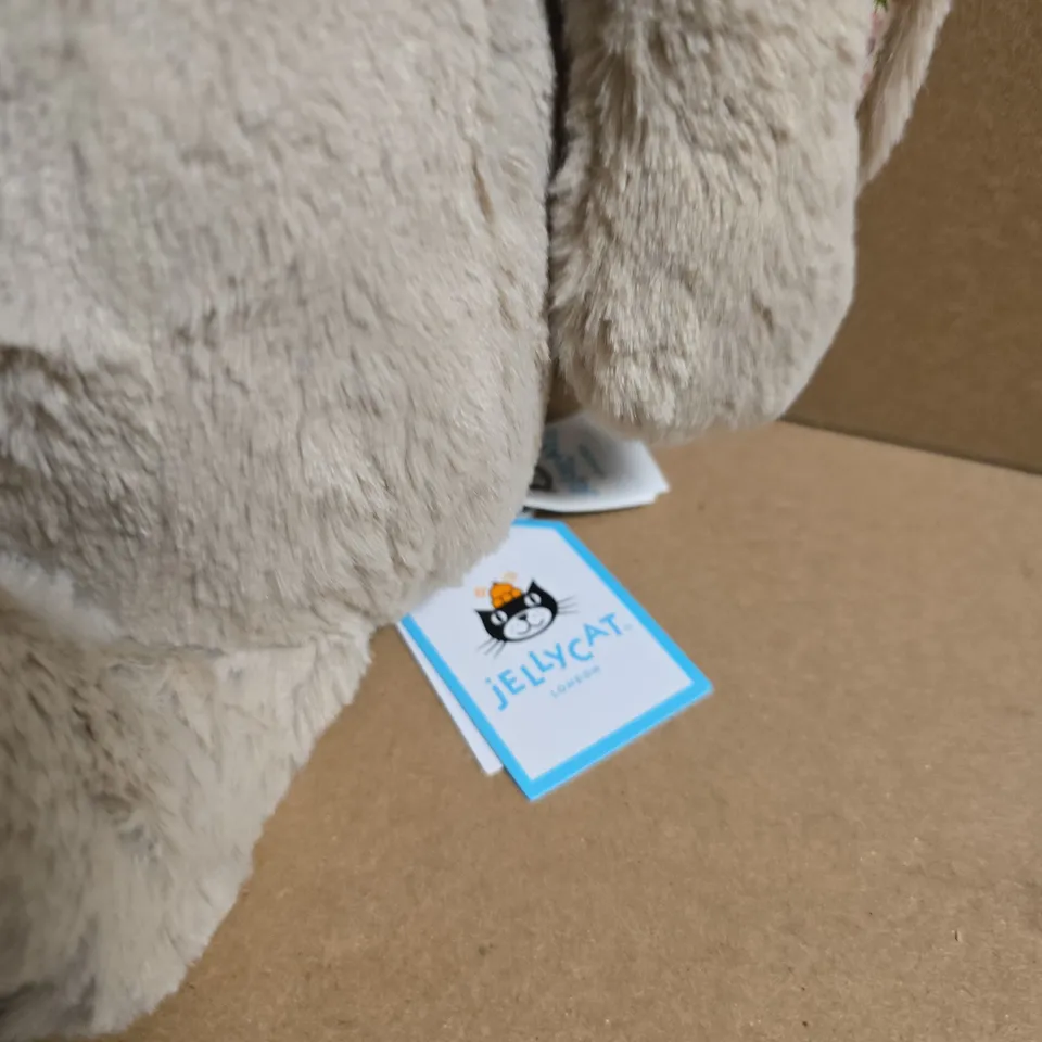 JELLYCAT MY NAME IS  BLOSSOM BEIGE BUNNY 'PETAL' PLUSH TOY