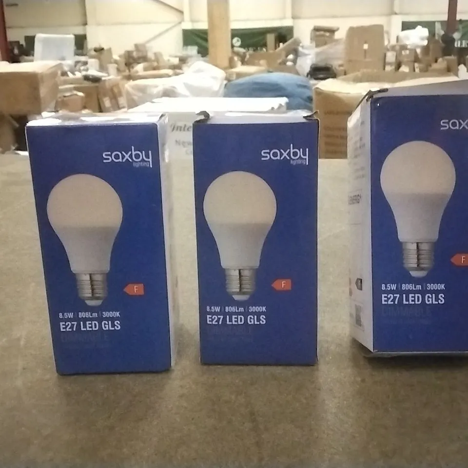 BOXED 10W E27 DIMMABLE LED GLS LIGHT BULB X3 