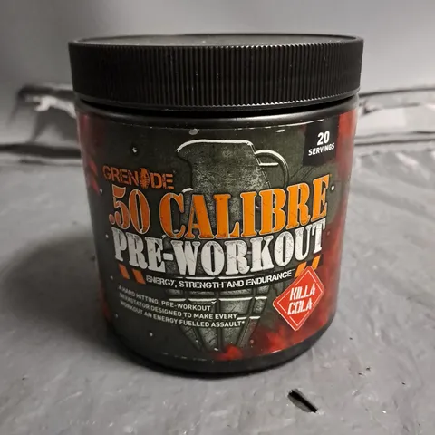 GRENADE .50 CALIBRE PRE WORKOUT - KILLA COLA