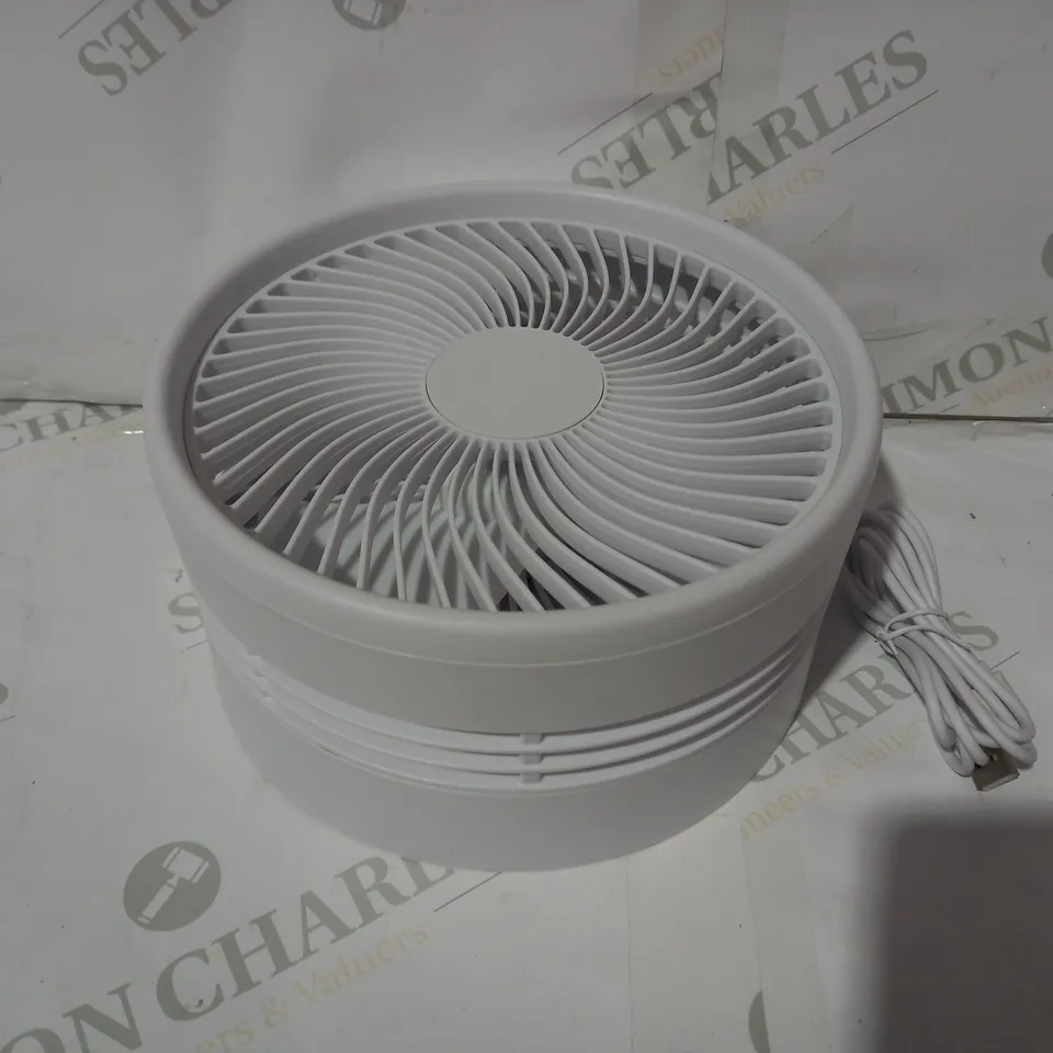 MY FOLDAWAY FLOOR & TABLE FAN - WHITE