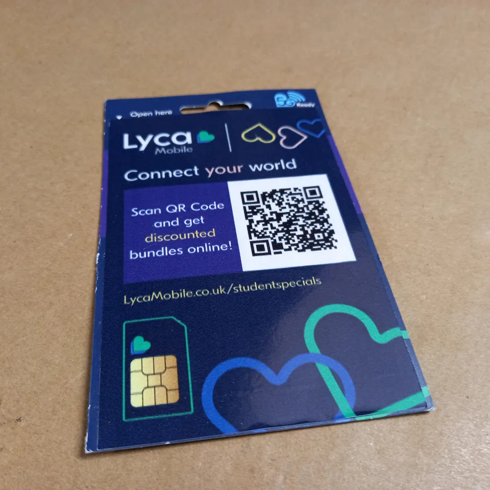 LOT OF LYCA MOBILE SIM CARDS