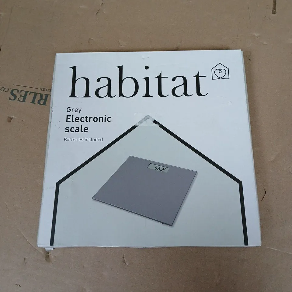 HABITAT GREY ELECTRONIC SCALE 