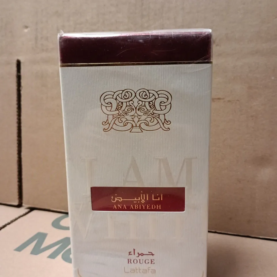BOXED AND SEALED LATTAFA ANA ABIYEDH ROUGE EAU DE PARFUM 60ML
