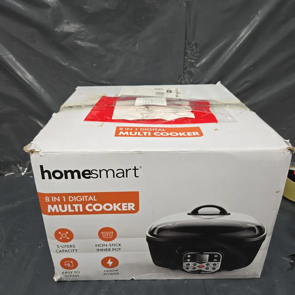 BOXED HOME SMART 8 IN 1 MULTI COOKER 