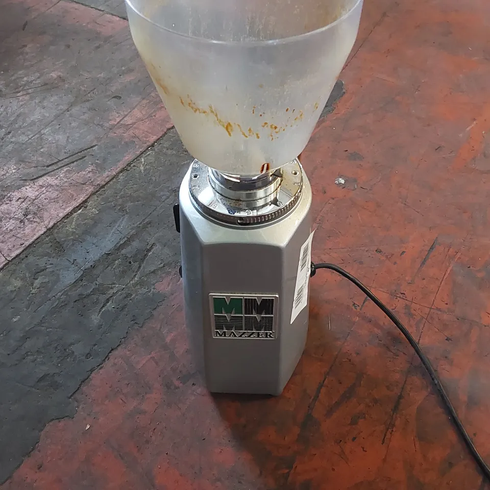 MAZZER LUIGI SRL MINI TIMER COMMERCIAL COFFEE GRINDER 