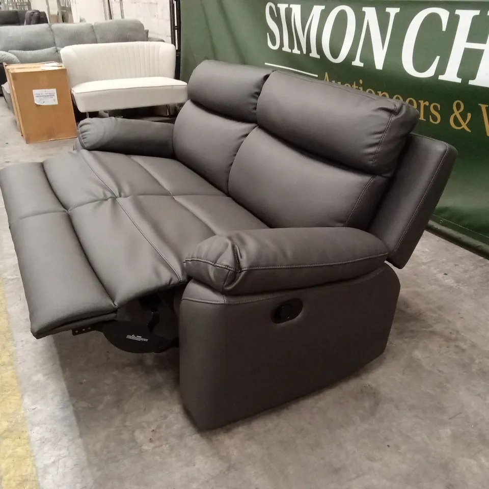 EDISON 3 SEATER MANUAL RECLINER SOFA RRP £799