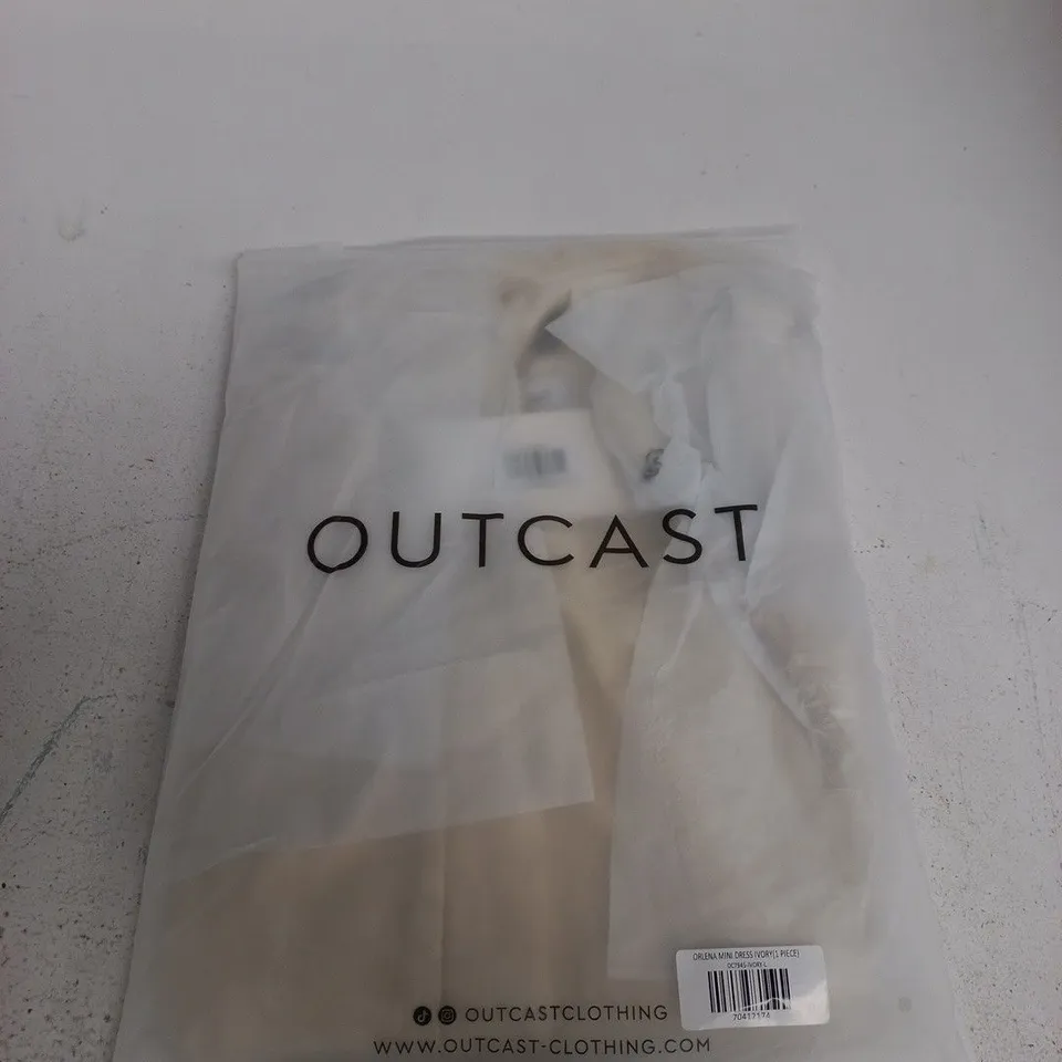 OUTCAST ORLENA MINI DRESS - LARGE 