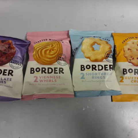 LARGE ASSORTMENT OF BORDER BISCUITS IN VARIOUS FLAVOURS 