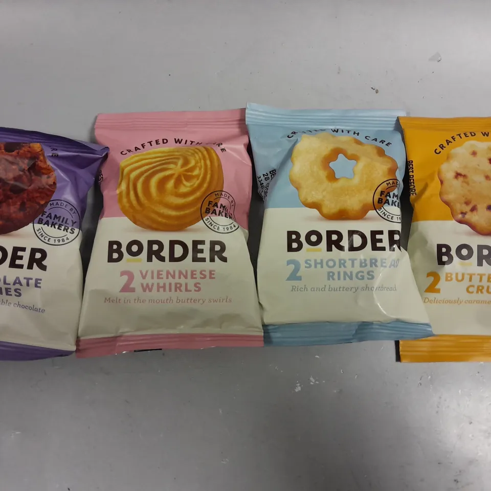 LARGE ASSORTMENT OF BORDER BISCUITS IN VARIOUS FLAVOURS 