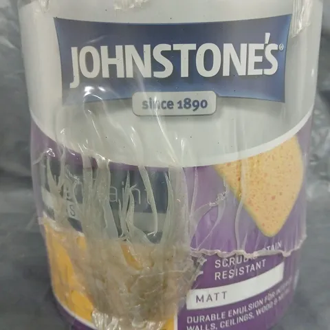 JOHNSTONE'S WASHABLE TOUGH PAINT - CRUSHED PINEAPPLE - 2.5L - COLLECTION ONLY