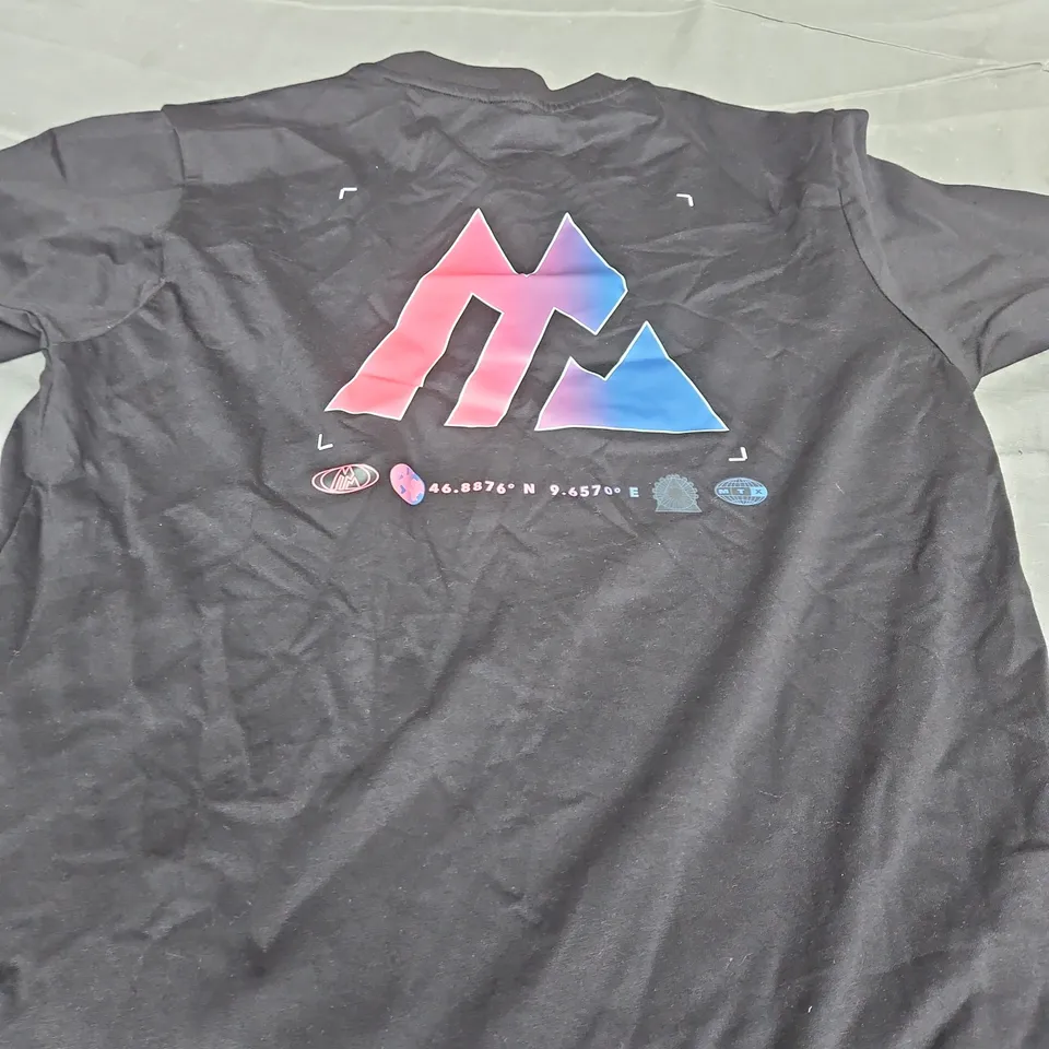 MONTIREX LOGO T-SHIRT, BLACK- UK SIZE S