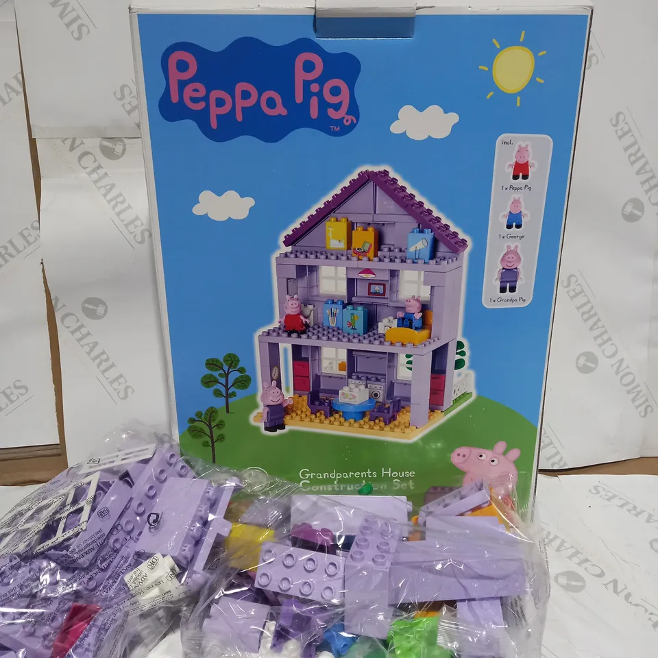 BIG BLOXX PEPPER PIG GRANDPARENTS HOUSE CONSTRUCTION SET