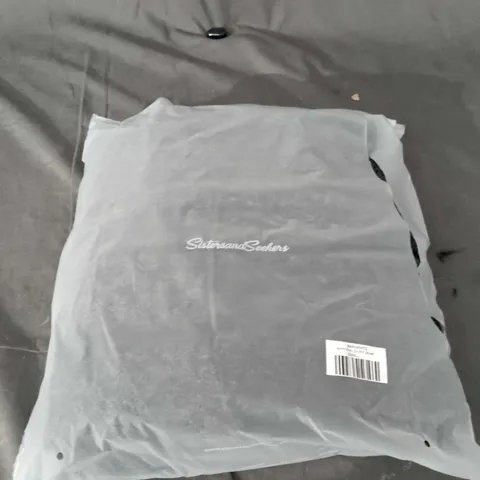 BAGGED SISTERS AND SEEKERS BARN KNIT BOXY ZIP KNIT JACKET – SMALL