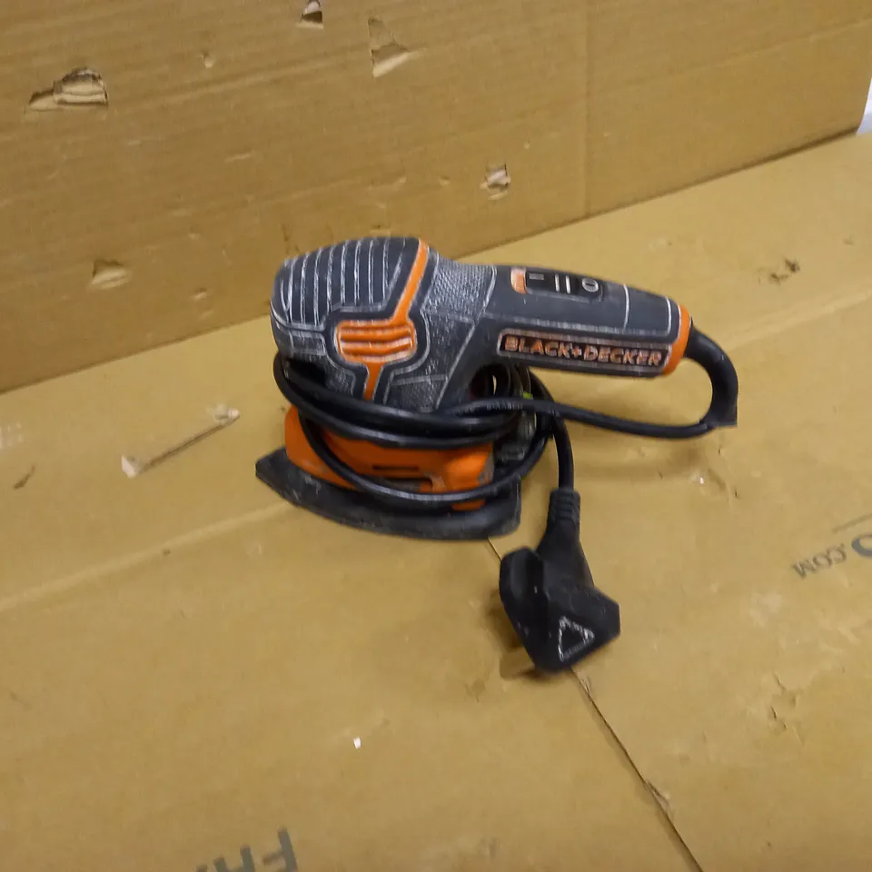 BLACK+DECKER ORBIT SANDER 