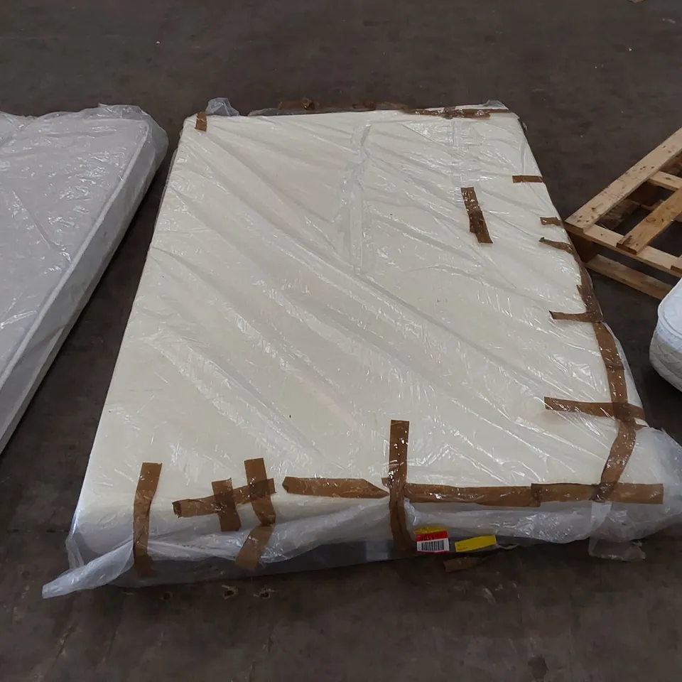 QUALITY BAGGED 20cm LUXURY MEMORY FOAM 4'6" MATTRESS 