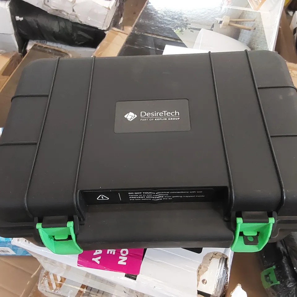 DESIRETECH WEATHERPROOF OUTDOOR ELECTRICAL CONNECTION BOX