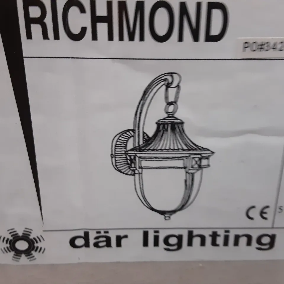 BOXED DÄR LIGHTING RICHMOND SMALL OUTDOOR WALL LIGHT
