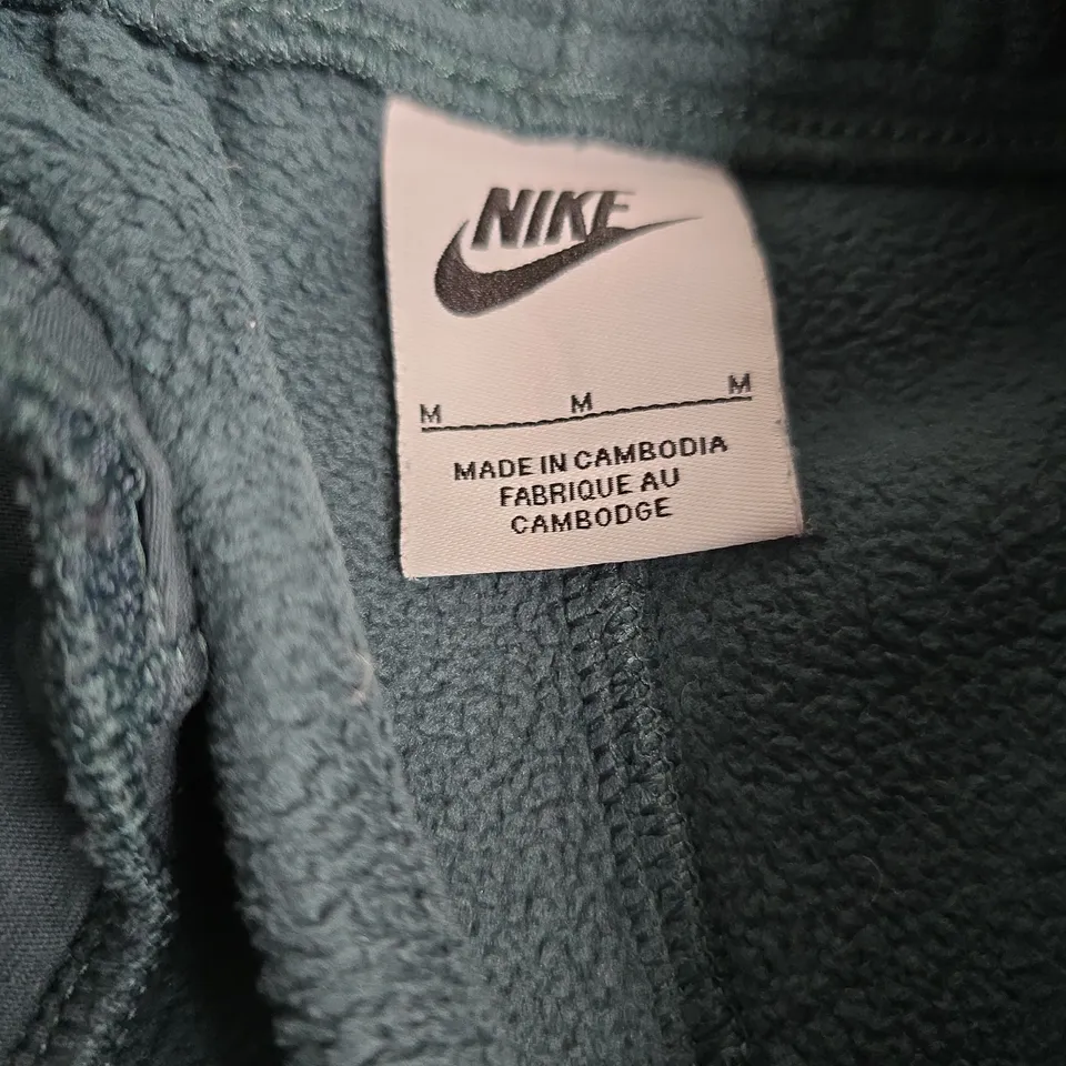 NIKE FLEECE JOGGING BOTTOMS – TEAL/BLUE, MEN’S SIZE M