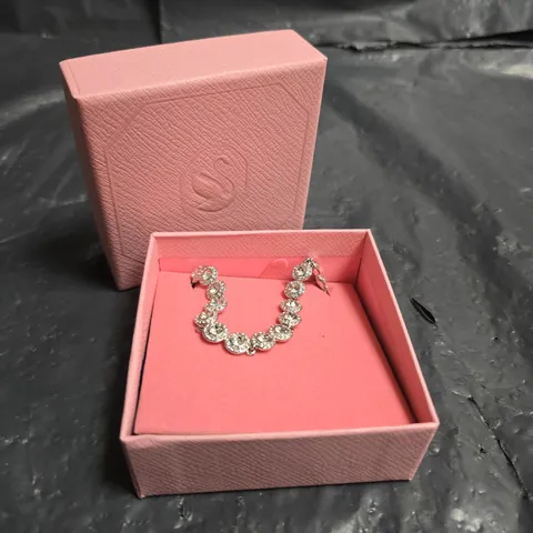 SWAROVSKI CRYSTAL BRACELET – PINK PRESENTATION BOX