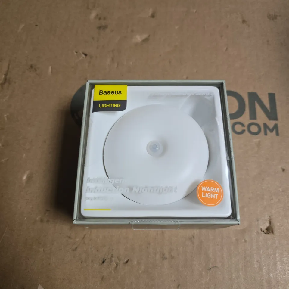 BASEUS LIGHTING INDUCTION NIGHT LIGHT – WARM LIGHT, BOXED