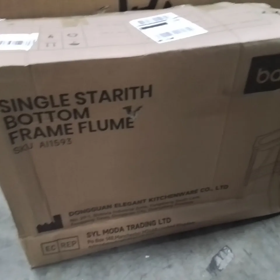 BOXED SINGLE STARITH BOTTOM FRAME FLUME 