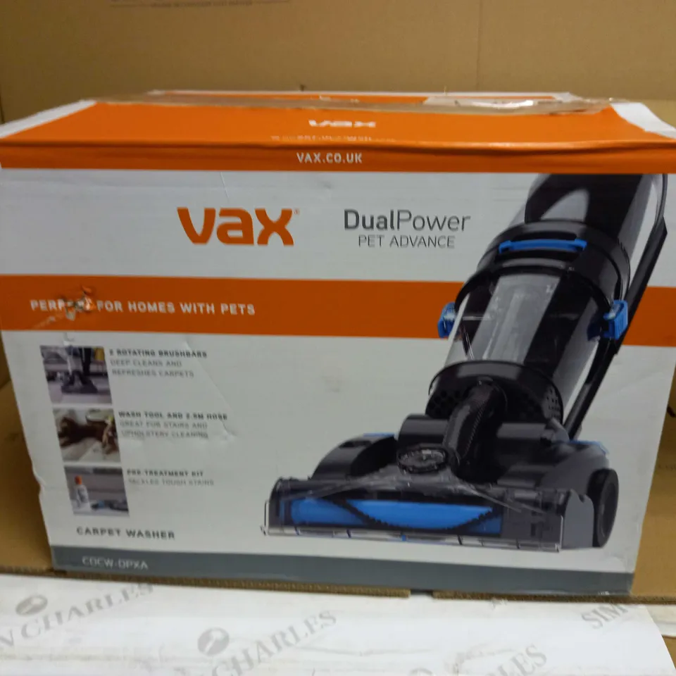 VAX DUAL POWER PET ADVANCE