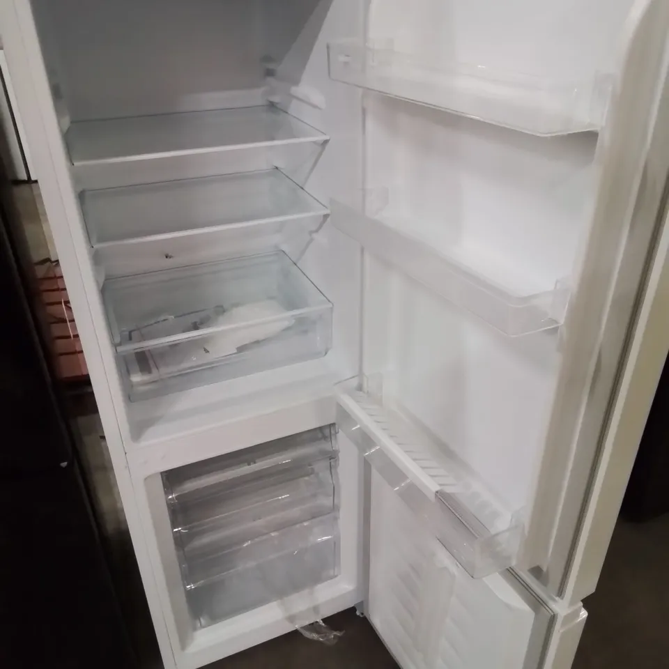 FRIDGEMASTER 50cm FREESTANDING 60/40 FRIDGE FREEZER IN WHITE MC50175A - UNPROCESSED RAW RETURN