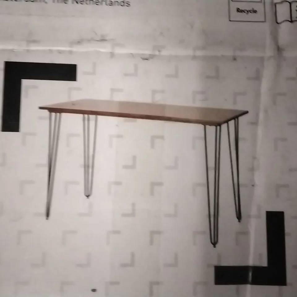 BOXED ZORRAS DESK WALNUT VENEER 