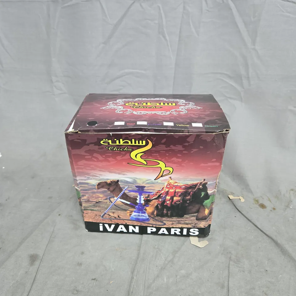 IVAN PARIS CHICHA HOOKAH SET - BOXED