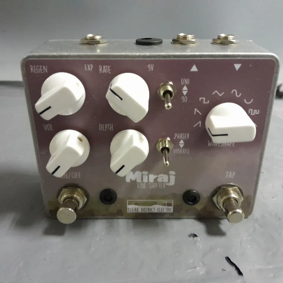 UNBOXED BLEAK DISTRICT ELECTRIC MIRAJ VIBE SHIFTER 