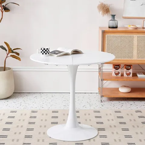 BOXED DAVID PEDESTAL DINING TABLE 