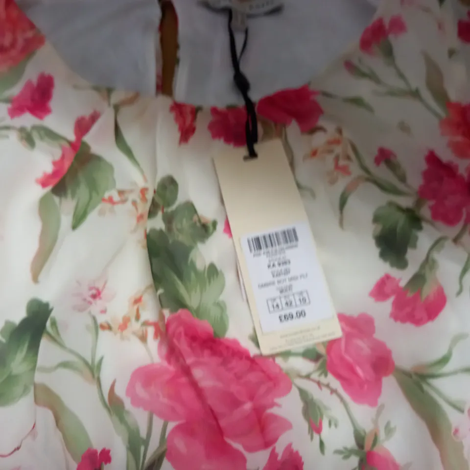 LOVE & ROSES MIDI DRESS - UK 14